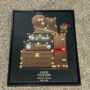 Louis Vuitton wall art